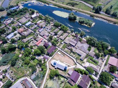 Mila 23 Danube Delta Romanya. D geleneksel balıkçı köyü