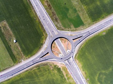 Roundabout yukarıdan izlendi