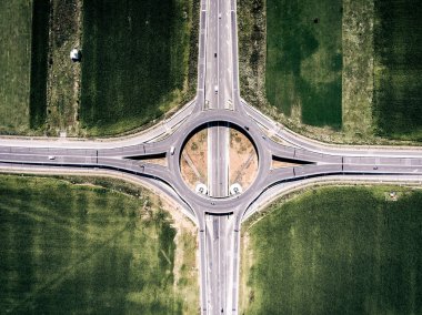 Roundabout yukarıdan izlendi