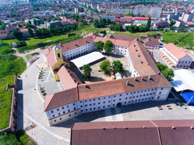 Oradea kale (Nagyvarad havadan görünümü)