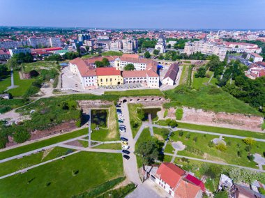 Oradea kale havadan görünümü