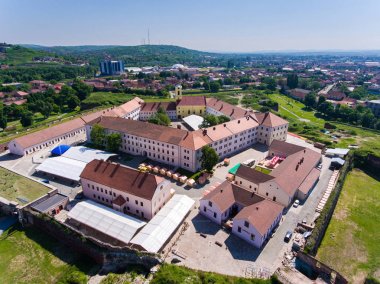 Oradea kalenin havadan görünümü