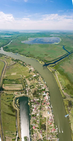 Danube Delta Romania panoramic view