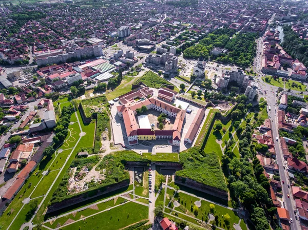 Oradea Ortaçağ Kalesi havadan görünümü