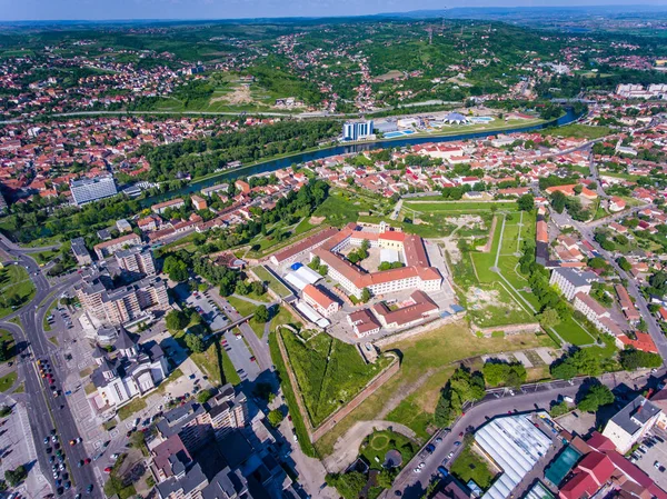 Oradea Romania viewed from above — Stock Photo, Image