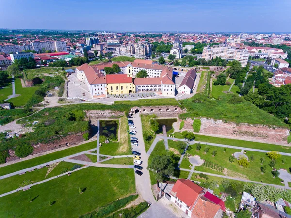 Oradea fortress aerial view — Stock Photo, Image