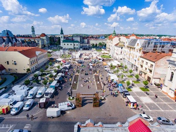 Street Food festival en Oradea (Nagyvarad), Bihor, Rumania — Foto de Stock