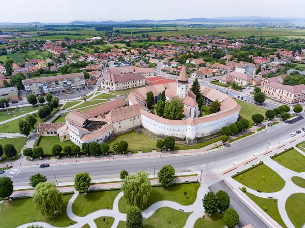 Prejmer Sakson Kilisesi, Transilvanya, Romanya — Stok fotoğraf