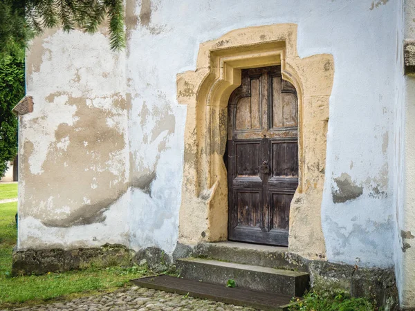 Puerta de la iglesia Prejmer —  Fotos de Stock