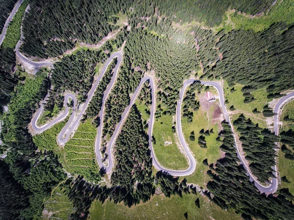 Transalpina road Karpat w Rumunii — Zdjęcie stockowe