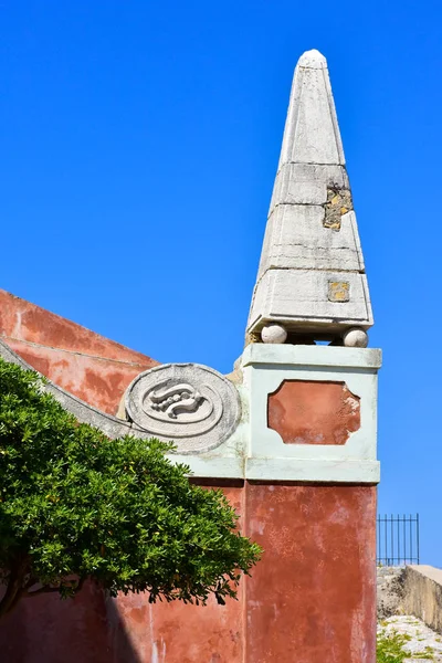Antigua arquitectura veneciana en la ciudadela de Corfú — Foto de Stock