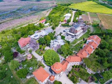 Dobrogea, Romanya, Mai 2017: Güney D Dervent manastırda