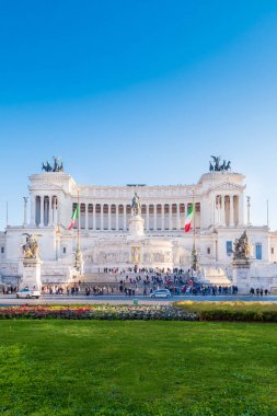 Roma, İtalya, Piazza Venezia bina Ulusal Anıtı