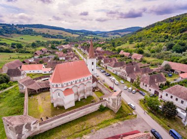 Cloasterf Saxon köyü ve Transilvanya, Ro müstahkem kilisede