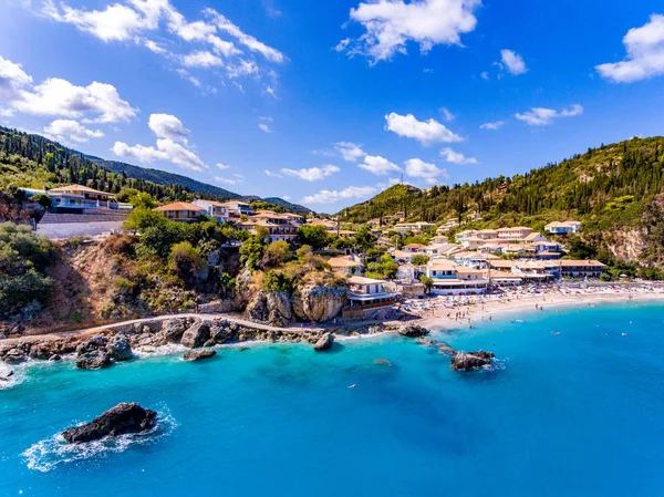 Lefkada panoramik deniz TH Agios Ioannis beach
