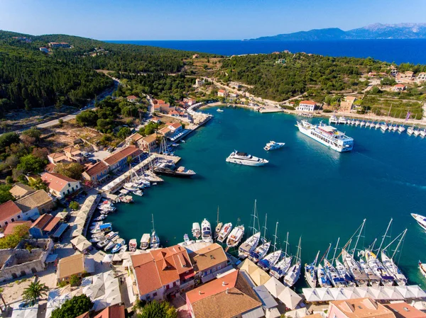Kefalonia Island, Yunanistan (Fiscardo Fiskardo Körfezi)