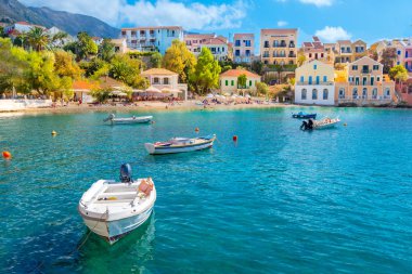 Kefalonia Adası Yunanistan Assos Köyü