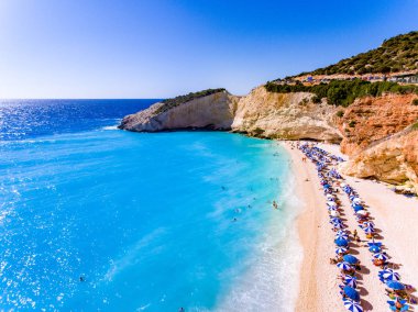 Porto Katsiki Le ana turistik cazibe biri beach