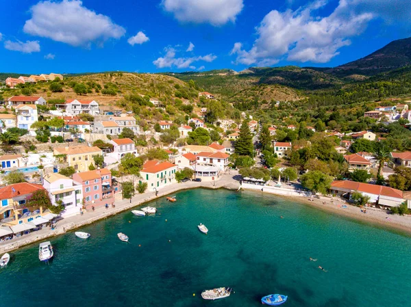 Cephalonia assos dorf in griechenland — Stockfoto