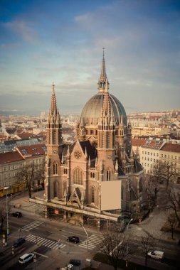Maria Vom Siege church in Wien - Vienna, Austria, Europe, Decemb