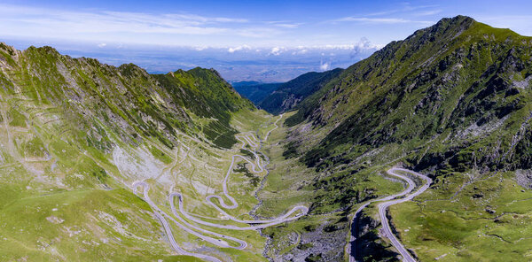 Transfagarasan panorama