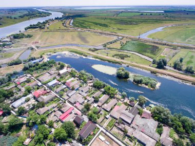 Mila 23 Danube Delta Romanya. D geleneksel balıkçı köyü