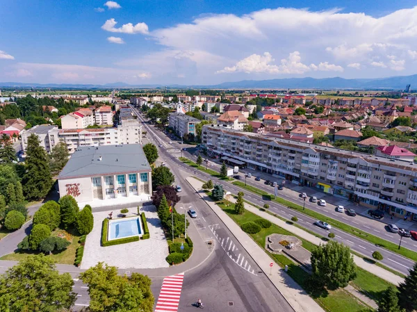 Fagaras city in Transylvania Romania — Stock Photo, Image