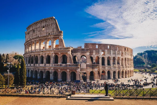 Римский Колизей в Риме, Италия HDR изображение — стоковое фото