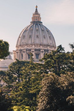 St. Peter's Bazilikası Vatikan Roma, kubbe bu
