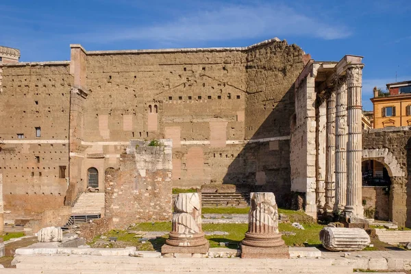 Augustus Forum Foro Augusto Buurt Van Het Forum Romanum Rome — Stockfoto