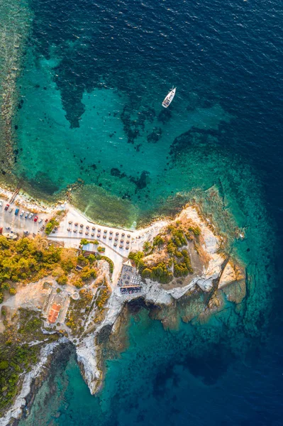 Sommer Griechenland Den Stränden Der Insel Thassos — Stockfoto