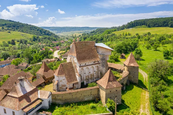 Erdélyi Erődtemplom Brassó Románia — Stock Fotó