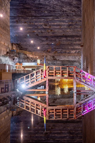 Slanic Prahova Salt Mine — Stock Photo, Image