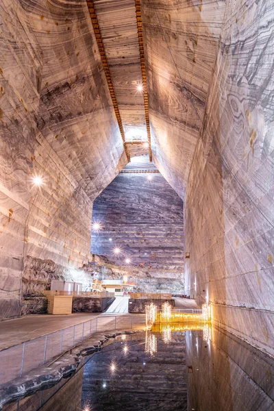 Slanic Salt Mine Old Salt Mine Located Slanic Prahova County — Stock Photo, Image