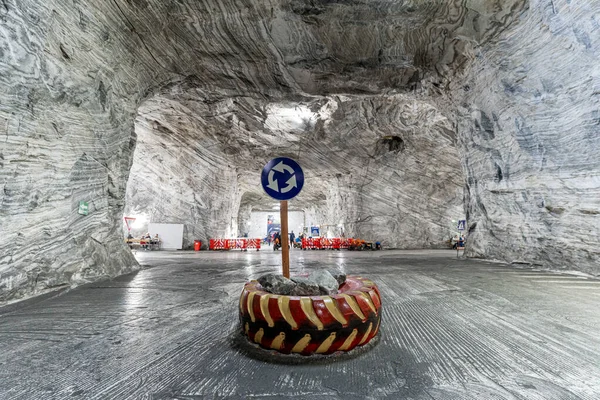 Targu Ocna Salt Mine Targu Ocna City Most Important Tourist — Stock Photo, Image