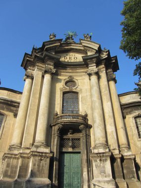 Eski antika katedral kilise