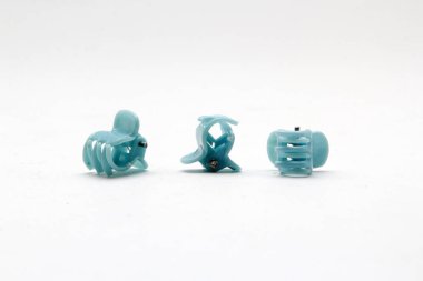 Saç clip Yengeç beyaz arka plan üzerinde