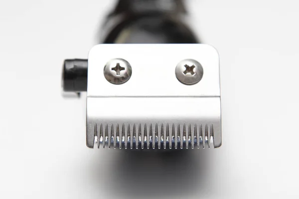 Elektrische clipper op witte achtergrond — Stockfoto