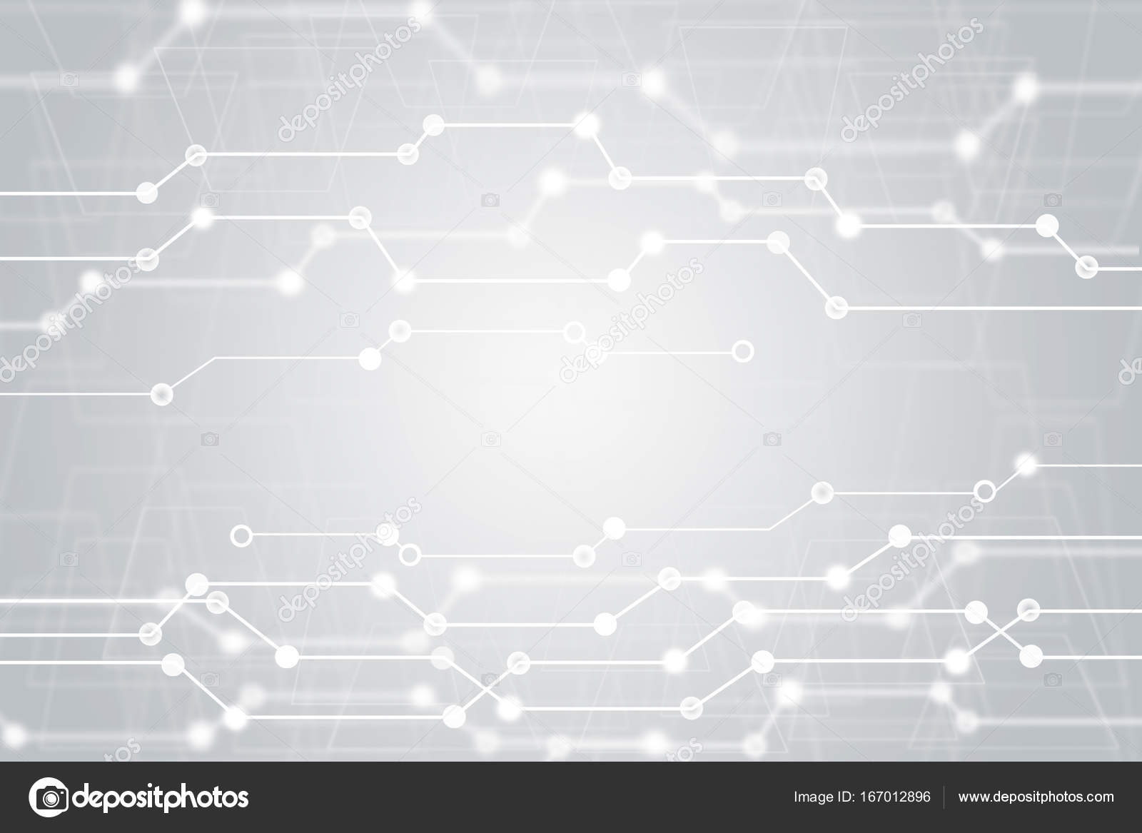 Abstract High Tech Background In White And Gray Tone Stock Photo by  ©VovanIvan 167012896