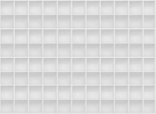 Abstract White Boxes Background. Seamless Background. — Stock Photo, Image