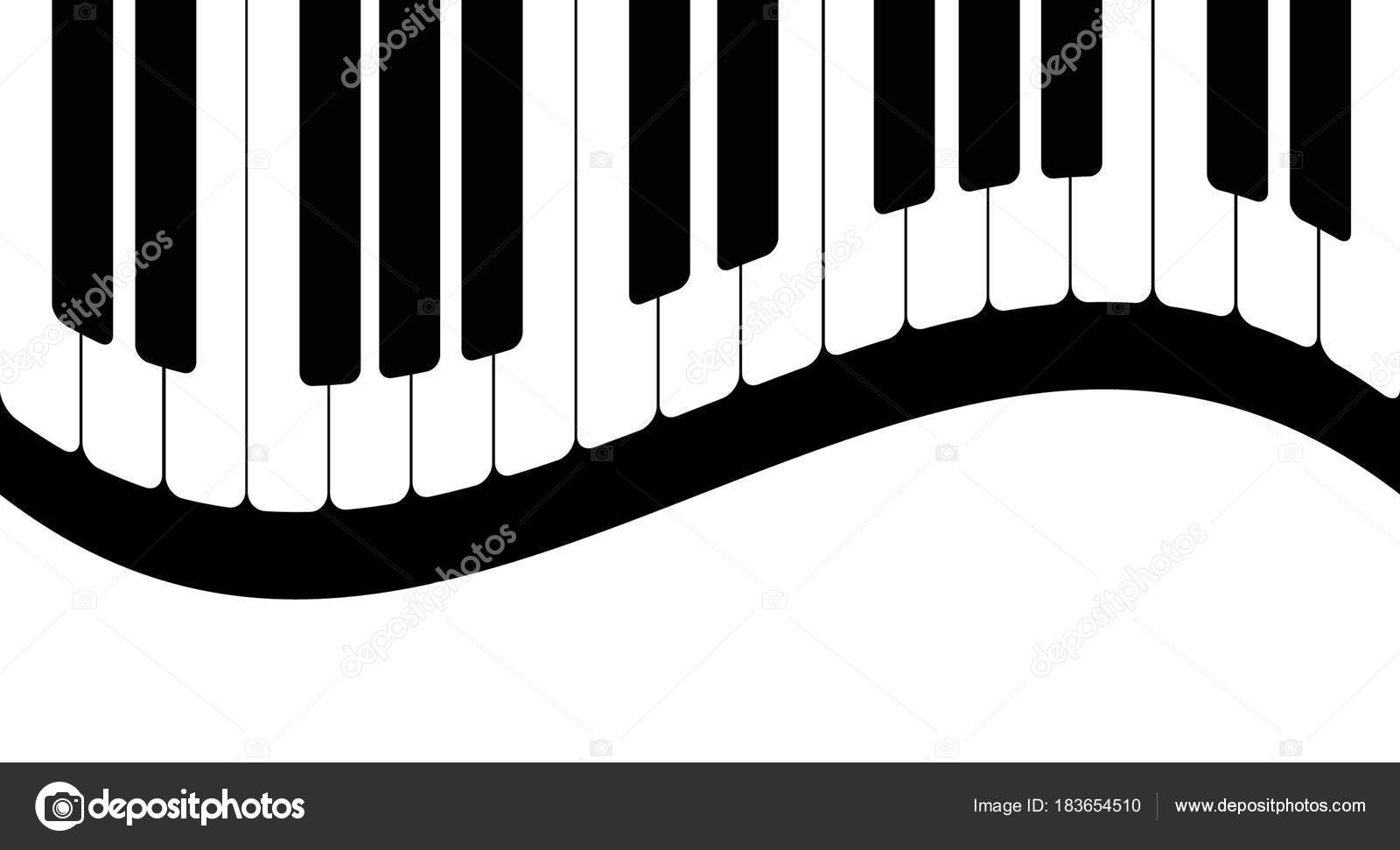 Black and sale white piano keys