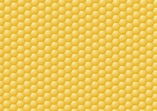 Dulce patrón de panal de abeja. Fondo vectorial, eps 10 — Vector de stock