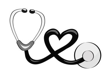 El çizmek stetoskop tıp, tıp ve o konu için