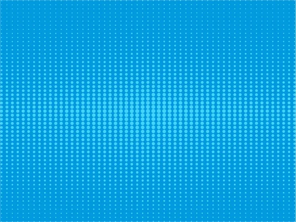 Retro comic blue background raster gradient halftone pop art ret — Stock Vector