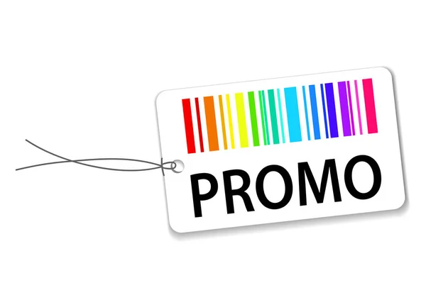 Barkod ve beyaz gölge ile promo ile kağıt Etiketler; hisse senedi ve