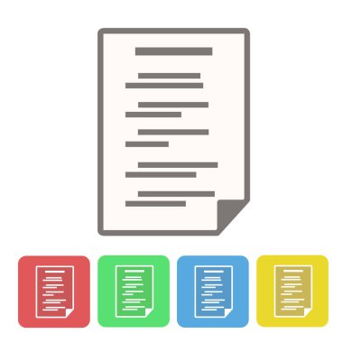 Beyaz, hisse senedi vektör çizim üzerinde belge kutsal kişilerin resmi düğme kümesi