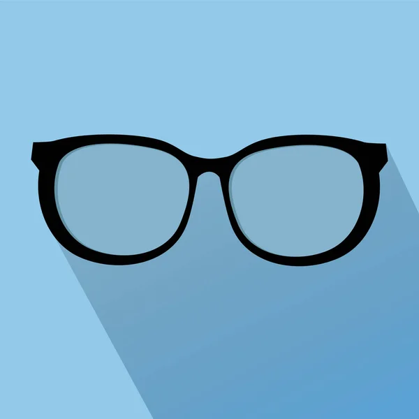 Brillensymbol. Vektorillustration. Elemente für Design. Brille — Stockvektor