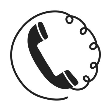 cep telefonu telefon düz simgesi beyaz arka planda, hisse senedi vektör illust