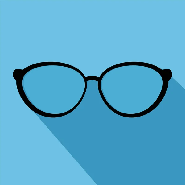 Icono de gafas. Ilustración vectorial. Elementos para el diseño. Gafas — Archivo Imágenes Vectoriales