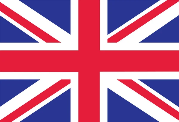 Bandeira Britânica como fundo. Bandeira da Grã-Bretanha. Vector EPS il —  Vetores de Stock